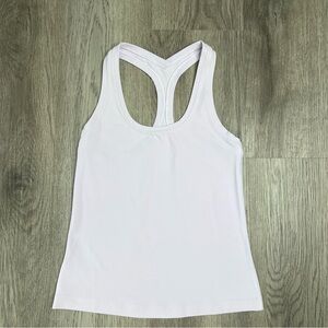 Lululemon Cool Racerback II Tank Top Womens Size 4 Nulu Lavender Dew‎ Purple